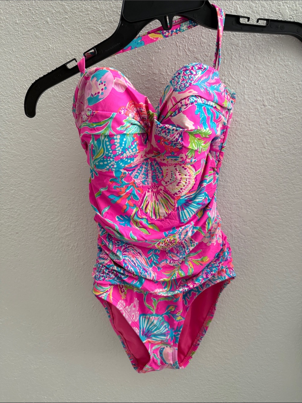Lilly Pulitzer PinkFloral One-Piece Swimsuit